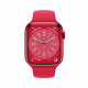 Apple Watch Series 8, 41 мм, корпус из алюминия цвета (PRODUCT)RED, спортивный ремешок цвета (PRODUCT)RED