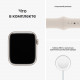 Apple Watch Series 8, 41 мм, корпус из алюминия цвета «сияющая звезда», спортивный ремешок цвета «сияющая звезда»